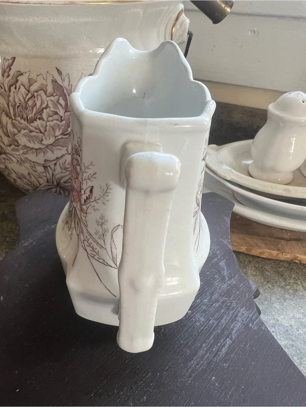 Johnson Bros. Ironstone Small Antique Pitcher
